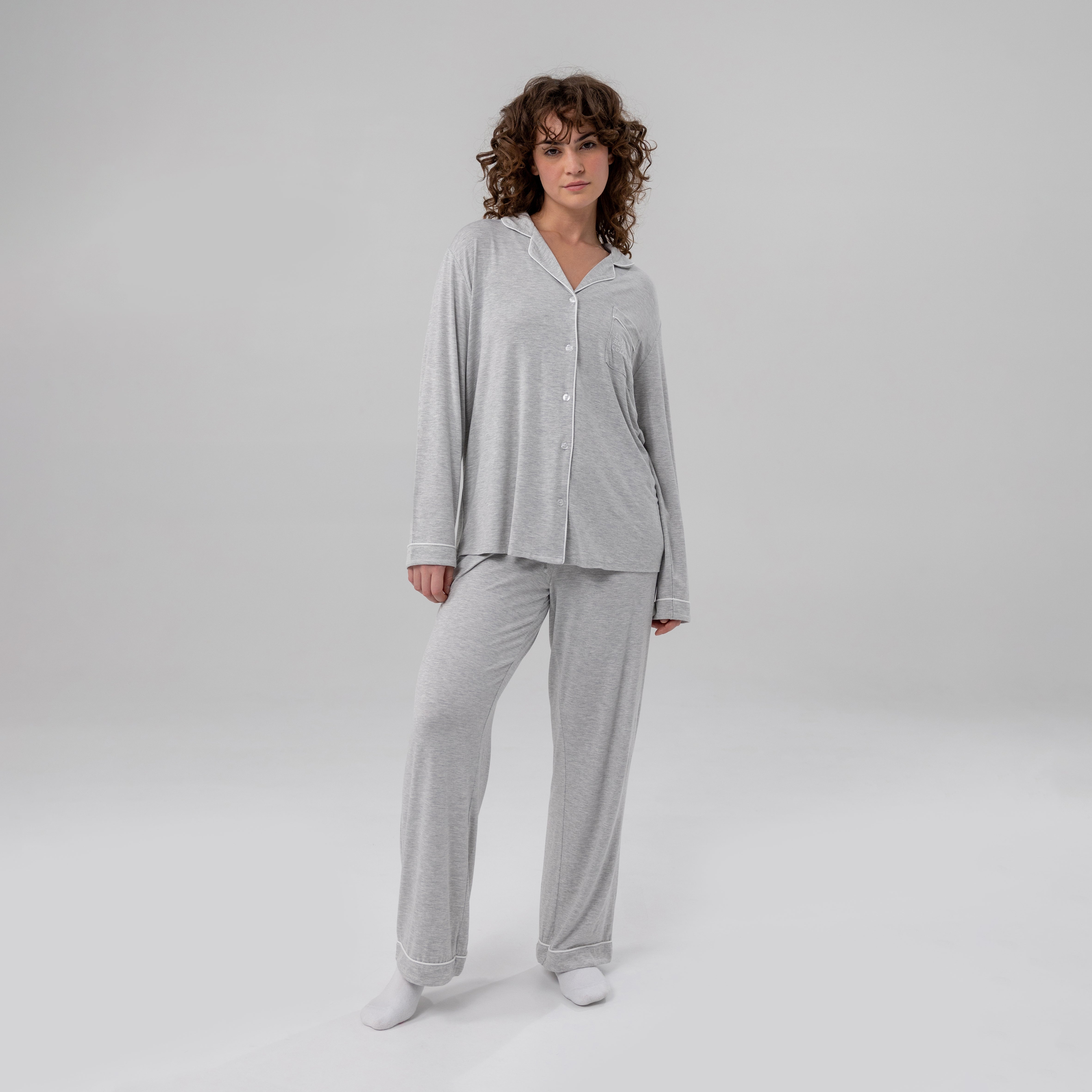 Women's Luxe Bamboo Long PJ Set